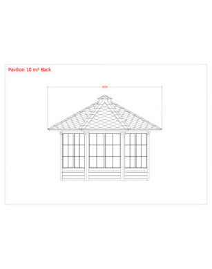10.0 m² Pavilion