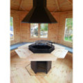 9.2 m² Pavilion with 2.5 m extension