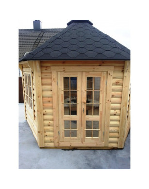 9.2 m² Pavilion with 2.5 m extension