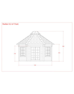 9.2 m² Pavilion