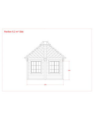 9.2 m² Pavilion