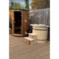 2.20 m Ø 1.48 m Vertical Sauna from Thermo wood