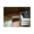 2.20 m Ø 1.48 m Vertical Sauna from Thermo wood