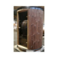2.20 m Ø 1.48 m Vertical Sauna from Thermo wood