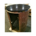2.20 m Ø 1.48 m Vertical Sauna from Thermo wood