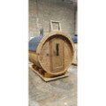 2,4m long Thermowood Barrel Sauna (Ø 2,27 m)
