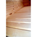 4,0m long Pine Barrel Sauna (Ø 1.97 m) with changing room IN STOCK