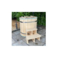 Oval cold plunge tub /  bath for cold water therapy