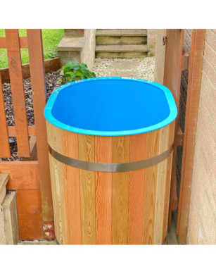 Oval cold plunge tub /  bath for cold water therapy