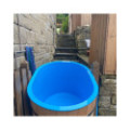 Oval cold plunge tub /  bath for cold water therapy