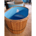 Oval cold plunge tub /  bath for cold water therapy