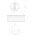 4,8m long Thermowood Barrel Sauna (Ø 2,27 m) with changing room
