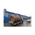 4,5m long Thermowood Barrel Sauna (Ø 2,27 m) with changing room