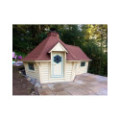 Exclusive BBQ Hut 9,2m² with 2m Extension – Grill Cabin