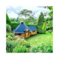 Exclusive BBQ Hut 9,2m² with 2m Extension – Grill Cabin
