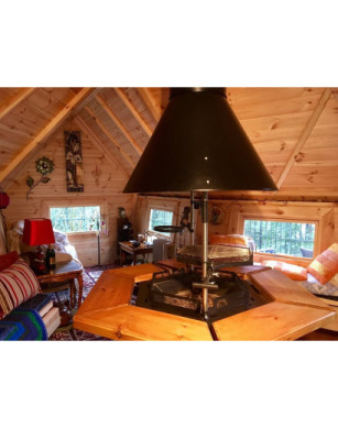 Exclusive BBQ Hut 9,2m² with 2m Extension – Grill Cabin