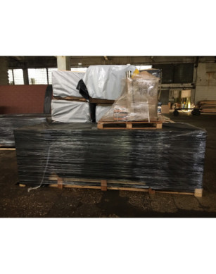 2,4m long Thermowood Barrel Sauna (Ø 2,27 m) packed in KIT – IN STOCK