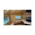 Exclusive BBQ Hut 16,5m² with 2.5 m Extension – Grill Cabin