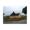 Exclusive BBQ Hut 16,5m² with 2.5 m Extension – Grill Cabin