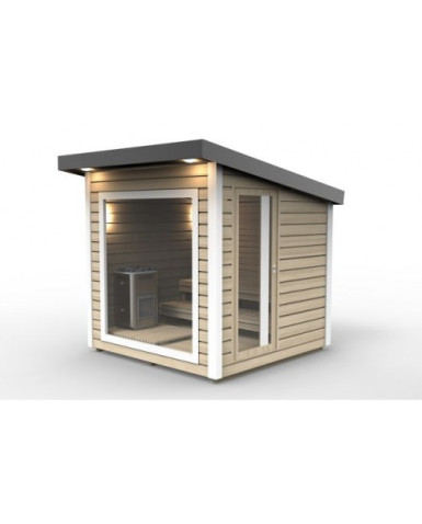 Modern sauna